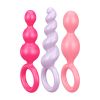 Satisfyer Booty Call (Set of 3) Colored