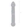 6.5&quot; Full Tip Textured Glas Dildo