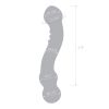 6&quot; Curved G-Spot Glass Dildo