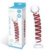 Glas 10&#39;&#39; Mr. Swirly Dildo