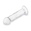 Glas 6&quot; Glass Dildo With Veins & Flat Base