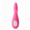 Leah USB Rechargable Silicone 10-Function Rabbit Vibrator Pink