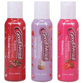 Goodhead Warming Oral Delight Gel 3 Pack 2 Oz.