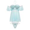 Mint Julep Babydoll & Panty -  3X/4X (Garment Only - No Box)