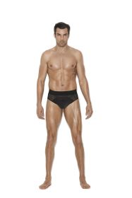 Elegant Moments Men's Mesh And Lycra Jock Strap