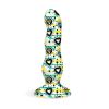 Diamonds And Hearts Curvy Silicone Dildo