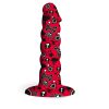 Goth Girl Twisted Silicone Dildo