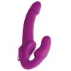 Strapless Vibrating Silicone Dildo