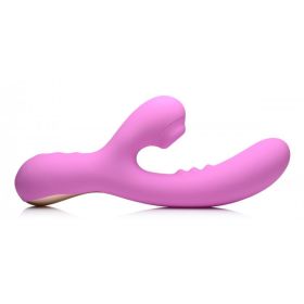 Inmi Shegasm 8X Silicone Suction Rabbit Pink