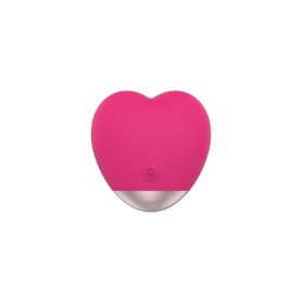 Sublime Wild At Heart Silicone External Heart Shaped Vibe Pink