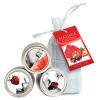 Edible Heart Candle Threesome 3Ct