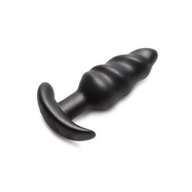 Bang! 25X Vibrating Silicone Swirl Plug With Remote Control