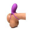 Gossip Love Loops 10X Silicone Cock Ring W/ Remote Violet