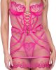 LI625 - Bubblegum Heart Slip 2-Piece Set