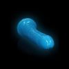 Realrock Glow In The Dark Slim Dildo 11&#39;&#39; Neon Blue