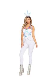 Enchanted Fantasy Set (Color: White/Multi, size: S)