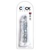 King Cock Clear Translucent Dildo