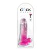 King Cock Clear Translucent Dildo