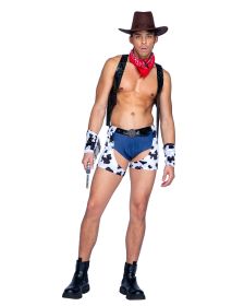 6398-5pc-raw-hide-hunk-cowboy (Color: Blue/Black/Multi, size: S)