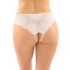 Poppy Crotchless Lace Panty