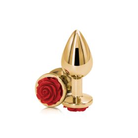 Gleam Gem Anal Plug (Color: Red, size: medium)