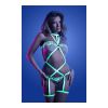 Glow-in-the-Dark Embroidered Mesh Teddy