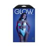 Luminous Azure Glow Bodysuit