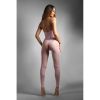 Blush Blossom Footless Bodystocking