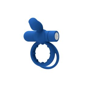 Pointer Vibrating Cockring (Color: Blue)