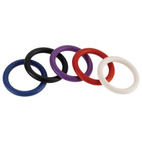 Nitrile Variety Pack of Rings (Color: Rainbow, size: 1.25)