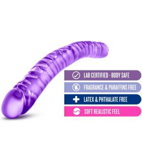 Double Ecstasy Wand (Color: Purple, size: 18 Inch)