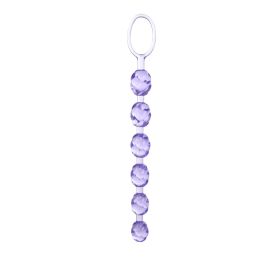 Swirl Pleasure Beads (Color: Purple)