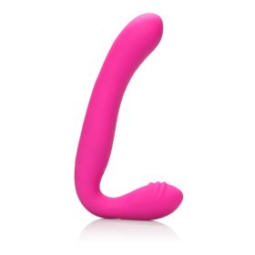 Rechargeable Silicone Love Rider Strapless Strap-On (Color: Pink)