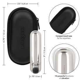 Rechargeable Hideaway Bullet (Color: Silver)