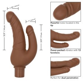 Rechargeable Power Stud Over & Under (Color: brown)