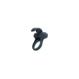 Bunny Ring Vibrator (Color: Black Pearl)