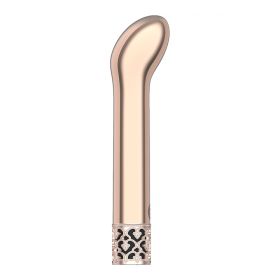 Royal Gems Jewel Rechargeable Abs Bullet (Color: Rose Gold)