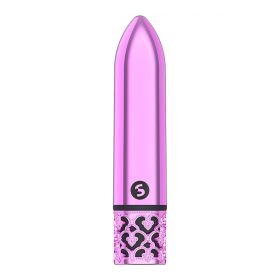 Royal Gems Glamour Rechargeable Abs Bullet (Color: Pink)