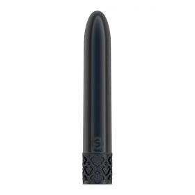 Royal Gems Shiny Rechargeable Abs Bullet (Color: Gunmetal)