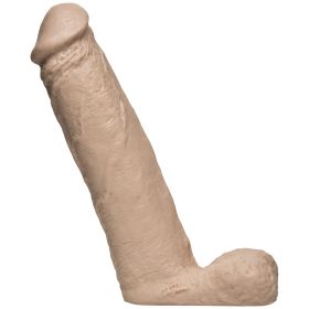 The Naturals RealFeel 7-Inch Thick Dong with Balls (size: 8")