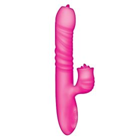 Passion Dolphin Heat-Up Vibrator (size: Grabber)