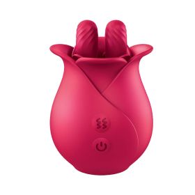 Clit-Tastic Tulip Finger Massager (Color: Red)