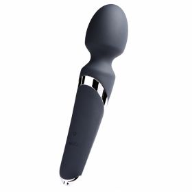 Wanda Rechargeable Wand Vibe (Color: Just Black)