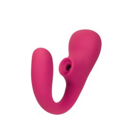 Suki Plus Rechargeable Dual Sonic Vibe (Color: Foxy Pink)