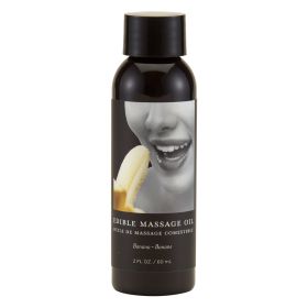 Edible Massage Oil (Flavor: Banana 2 oz.)