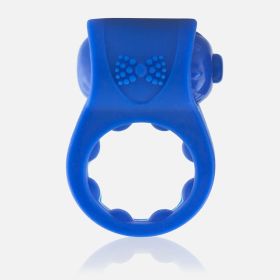 PrimO Tux – Premium Vibrating Ring for Luxurious Pleasure (Color: Blue)