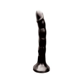 Skinny Me Strap On Dildo With Harness (Color: Black)