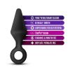 Anal Adventures Platinum Silicone Loop Plug