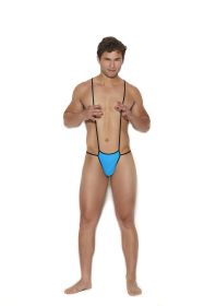 Elegant Moments Men's Suspender Pouch (Color: Turquoise, size: ONE SIZE)