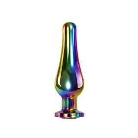 Rainbow Metal Plug (size: medium)